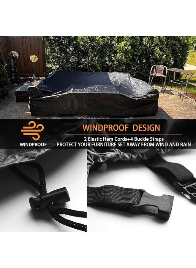Patio Outdoor Garden Furniture Set Cover Water/Weather Resistant 150x150 - Image 2